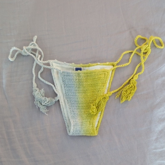 Beauty And The Beach Handmade Crochet Ombre Bikini Bottoms